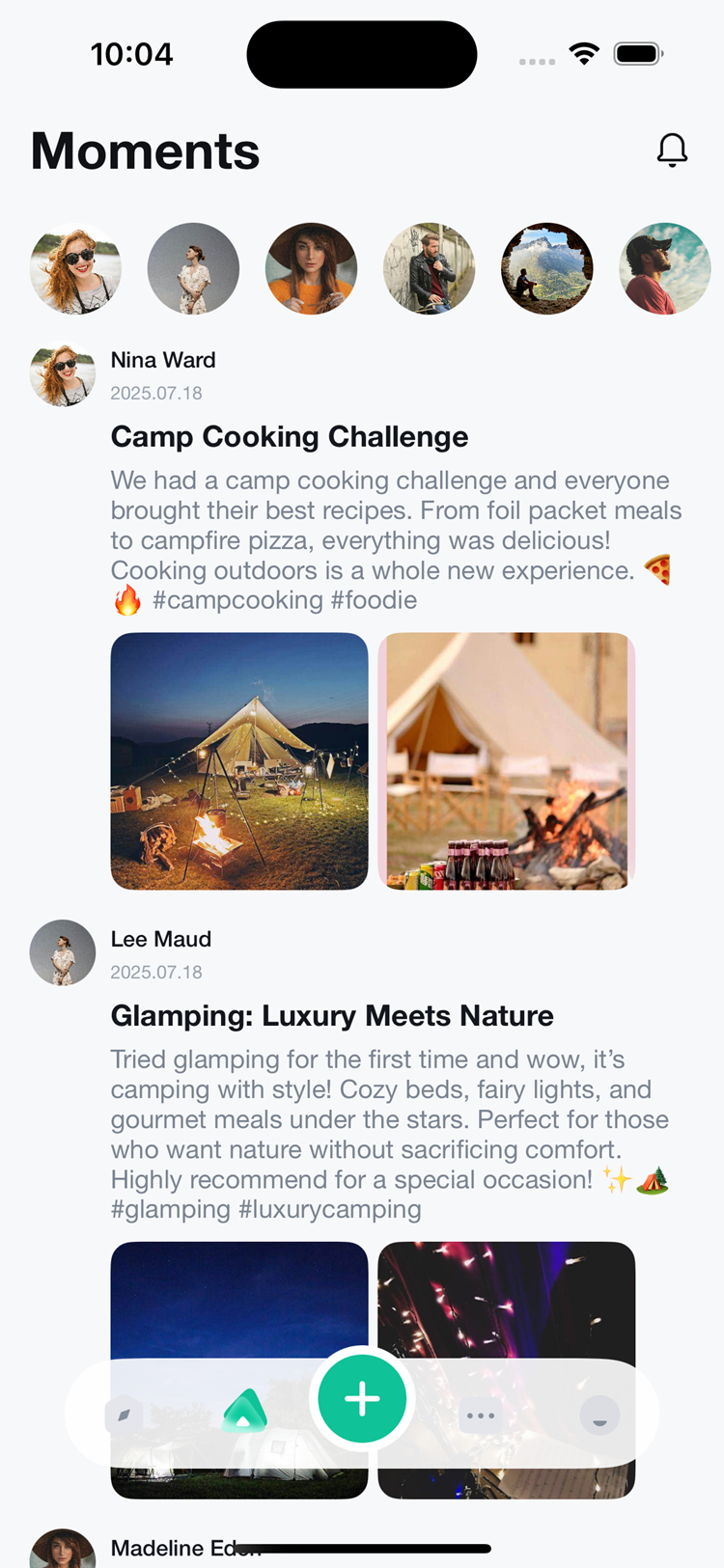 A woman with a chic pixie cut